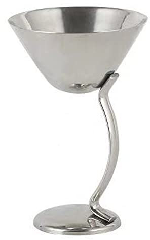 KIERANR 150 ml/Silber-Edelstahlbecher, Metallbecher, wiederverwendbarer Metall-Bierbecher, Edelstahl-Champagnergläser aus, Champagner-Weingläser for Hochzeit, Partys und Jubiläum/138