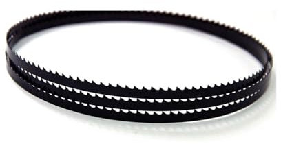 2 Stück 56-1/2 Zoll Carbon-Bandsägeblatt, 1/4 Zoll x 14 TPI, Dicke 0,35 mm, Holzbearbeitungswerkzeuge, scharfe Klinge, Bandsägeblätter