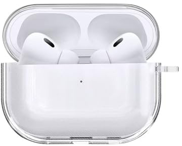 GuiGui DaMoWang Custodia protettiva trasparente per Airpods Pro 3 generazione, custodia in TPU, custodia in morbido silicone