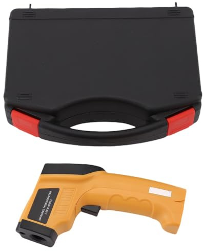 Fafeicy Infrarot-Thermometer, Industrielle Temperaturpistole, Digitales -Thermometer -50 ℃ Bis 950 ℃, Hochpräzise 12:1 D:S mit Aufbewahrungsbox Zum Kochen, Backen, Grillen, Autoreparatur