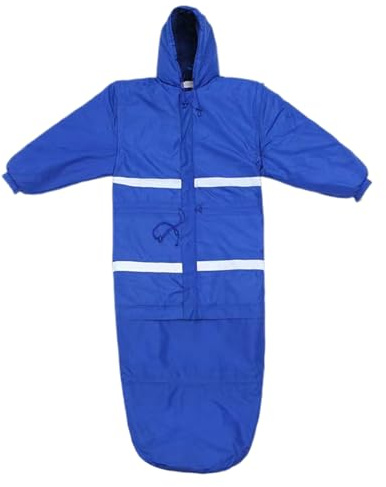 Tragbarer Schlafsack, wasserdicht, winddicht, Thermosack, Wanderschlafsack mit Kapuze und langen Ärmeln, für Damen, Herren, Camping, Rucksackreisen, Outdoor, Wandern, Reisen