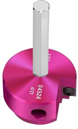 Amagogo Escariador de tubos de PVC con protector de manguito de eje hexagonal, eficiente para taladrar accesorios de tubería, escariador para fontanería, 1.5 Inch
