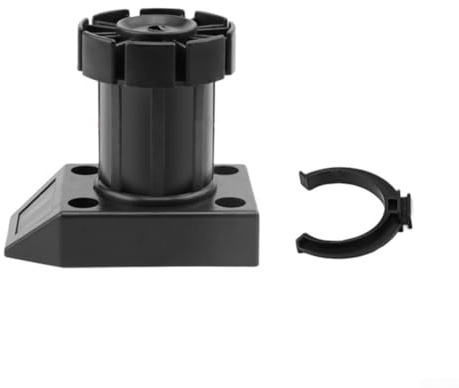 Adjustable Cabinet Feet, 10-Pack, PP Material, Height Adjustable from 8cm to 18cm, for Kitchen Cabinets, Wardrobes, Sofas, Beds, and Furniture Levelling(8CM)