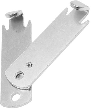 TOYZFRIENDY Strumento di Tensionamento del Filo in Acciaio 2 Pezzi, Utensile Tenditore per Funi Metalliche Resistente, Tenditore per Recinzioni Agricole Funzione di Torsione, Attrezzo