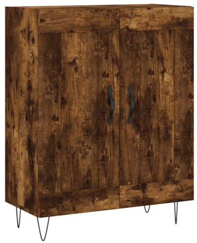 PUGYNBK Credenza per affumicatura, 69,5 x 34 x 90 cm, in legno con molto spazio e design senza tempo per la vostra casa