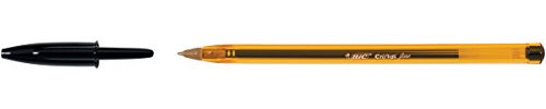 Bic 759985 penna cristallo Fine, nero, 1 pezzo