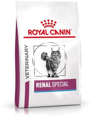 Royal Canin Veterinary Renal Special Feline| 2 kg | Diät-Alleinfuttermittel für Katzen | Zur Unterstützung der Nierenfunktion | Bei Oxalsteinbildung | Hochwertige Proteine