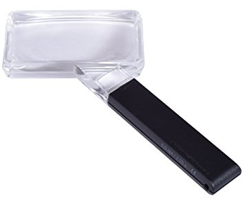 Eschenbach Lupe Leseglas Economic, 80mm x 40mm, 2,5X