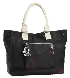 Okiedog Wickeltasche Sidamo Versa - Schwarz, 54 cm, Unisex-Kinder, Wickeltasche, Schwarz, 6 Fächer, 1 Jahr Garantie