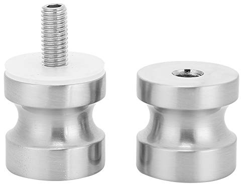 Oumefar Round Bathroom Door Knob,Glass Door Handles Aluminium Alloy Pull Knobs,for Shower Glass Door Bathroom Sliding Door