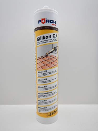 SILIKON SILICON KARTUSCHE DICHTSTOFF DICHTMASSE SANITÄR BRAUN 310ml (1)