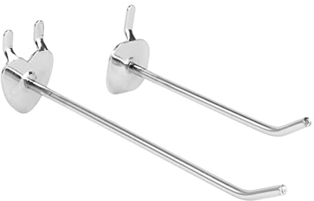 DOITOOL 20pcs Slat Walling Hooks Heart-Shaped Apple-Shaped Pegboard Hooks for Home Organization