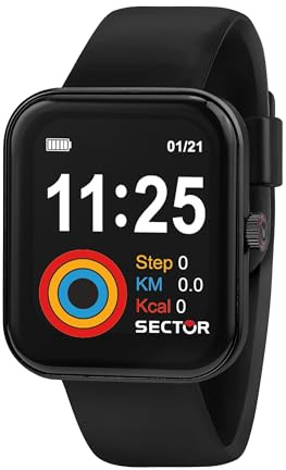 Sector No Limits S03 Smartwatch Uomo, Smart, 38,5 * 45,5mm