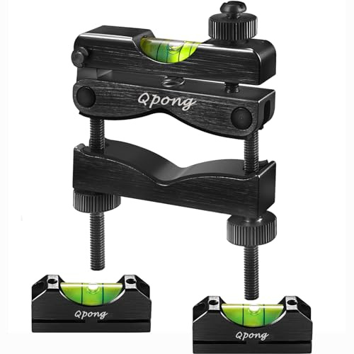 Qpong Scope Leveling Kit Scope Bubble Level Magnetic Leveling Tool High-Precision