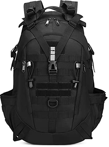 HUNTVP Militär Ryggsäck 30L/35L Ryggsäck Män Sport 30 Liter, Miltec Ryggsäck för Resor Vandring Cykling Utomhus