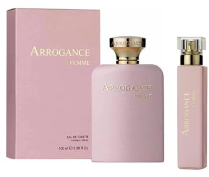 Arrogance Femme Profumo Donna Eau De Toilette 100 ML + Omaggio