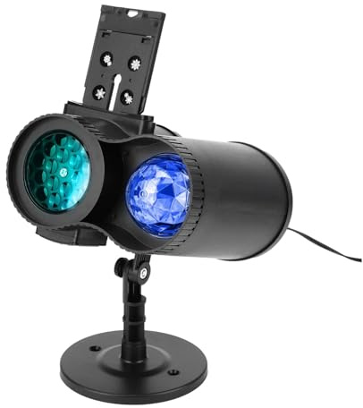 Proiettore di Natale a LED, Il proiettore a LED di Natale Halloween a distanza illumina il proiettore 3D Wave 12 moi luci di progetto decorazi for feste riflettore impermeabile per Esterno Natale Fest