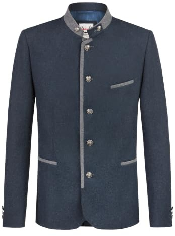 Stockerpoint Herren Trachtensakko Quintus I Größen 46-60 I Traditionelles & hochwertiges Sakko mit Rückenschlitz I Perfekt für Trachten & Festlichkeiten