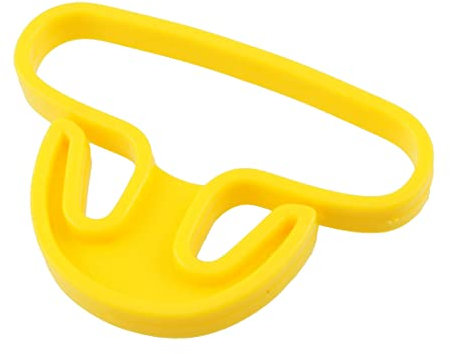 Ruilogod Attrezzo di sollevamento di verdure di plastica giallo Handy Hook Hook Tool 2 PCS