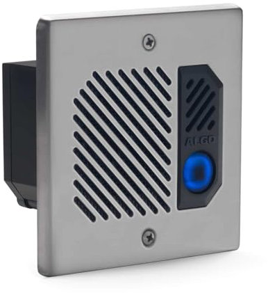 Algo PoE SIP IP Gegensprechanlage/Türsprechanlage mit Relais, Türöffner (grau)