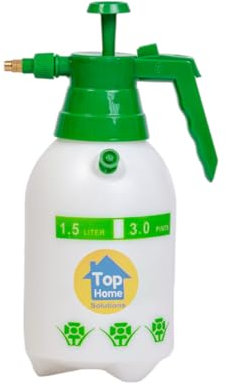 Top Home Solutions® 1.5L Hand Pump Sprayer Portable Multi Use Handheld Pressure Sprayer With Pressure Release Valve, Water Sprayer For Indoor Plants, Cleaning & Outdoor Garden (1.5 Litre)