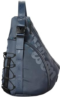 Wilson Pickleball Tragetasche, für 1 Pickleball-Paddel, Marineblau