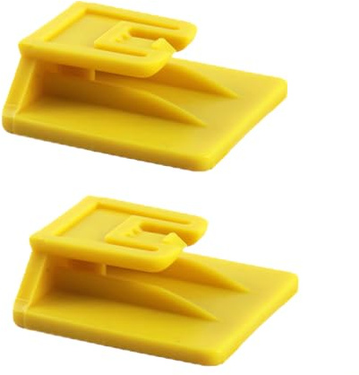 Clip Supporto per T.pass - 2 Pezzi Clip per Telepedaggio 2019 Sistema di Fissaggio Removibile, 3 x 3 cm, Porta T.pass per auto,Clip di supporto per Telepedaggio (modello T.Pass 2019) per auto