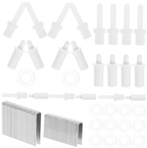 POPETPOP 1Juego Pasadores de Reparación de Plástico Contraventanas Accesorios de Reemplazo Duraderos y Flexibles y Instalación y Uso