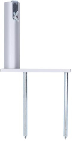 KanDuo Ancoraggio for ombrellone da Giardino, picchetto for Spiaggia in Lega di Alluminio for impieghi gravosi, Supporto Portatile for trivella for Erba Terra for Esterni, parchi, Prati