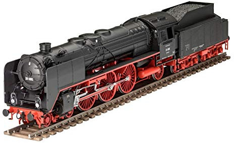 Revell Modellbausatz Schwere Schnellzuglok BR01 I Maßstab 1:87 I 27,5 cm I Unlackiert I Detailreiche Lokomotive für Modellbahn-Enthusiasten