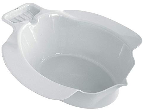 CareLiv Sitzbad aus Kunststoff, weiß - SV Sitzbad Bidet Einsatz Toiletteneinsatz Sitzbadewanne