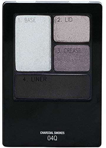 MAYBELLINE - Expert Wear Eyeshadow Quads Charcoal Smokes - 0.17 oz. (4.82 g)