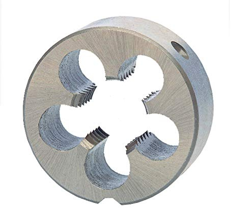 Ruko Schneideisen HSS Rundschneideisen DIN EN 22568 Linksgewinde geschliffen blank M 7 x 1,00 mm Nenngewindegröße R237070LI