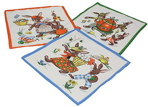Betz 12er Pack Kindertaschentücher in verschiedenen Motiven und größen