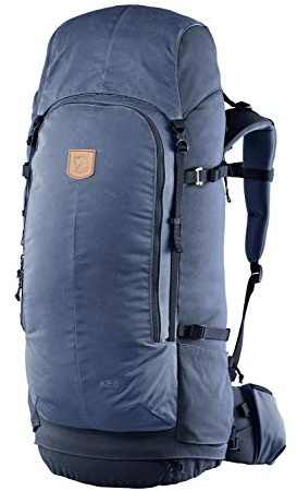 FJÄLLRÄVEN Keb F27345 Vandringsryggsäck Unisex, Storm/Dark Navy, 71-80 l