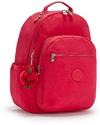 Kipling Seoul, Zaino Unisex - Adulto, True Pink, Taglia Unica