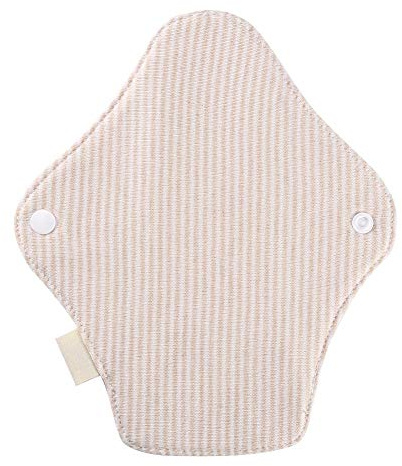 Coussinets menstruels imperméables réutilisables, ensembles de serviettes hygiéniques en tissu, débit régulier 7,5 x 2,6 pouces