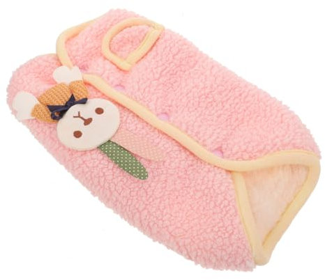 COSMEVIVI Katzen Und Hundekleidung Für Winter Warmer Dicker Pullover Mit Niedlichem Hasenmotiv Für Kleine Und Mittelgroße Hunde Und Katzen Bequeme Und Haltbare Haustierbekleidung