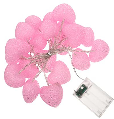 Amosfun Herzförmige -lichterkette Dekorative Party-lampe Für Hochzeit Valentinstag Romantische Dekoration
