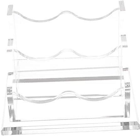 Housoutil Visitenkartenhülle Aus Acryl Für Schreibtisch Transparenter Visitenkartenhalter Visitenkartenaufbewahrungshalter Visitenkartenbox Kartenhalter