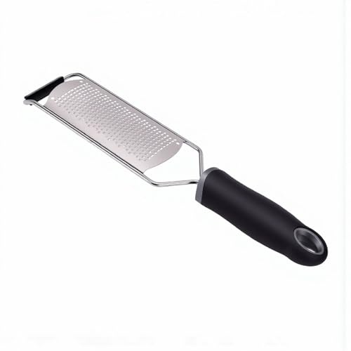 Yosoo Health Gear Ostriv i Rostfritt Stål 304 Rostfritt Stål Köksriv med Halkfri Botten Bred 6,4 X 18,5 Cm Rivyta för Pastabakning Av Sallader och Grönsaker