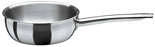 Spring 0415666024 Brigade Premium Sauteuse, Edelstahl, silber, 14,4 x 30,6 x 49,4 cm
