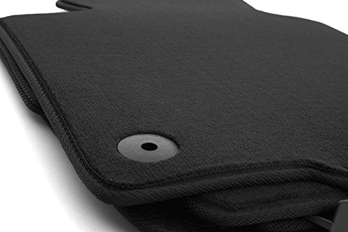 kh Teile Fußmatten passend für Eos Velours Automatten Auto Teppich 4-teilig Schwarz