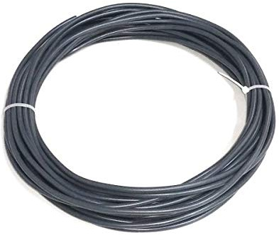 Kunststoffschweißdraht PVC-P weich 4mm Rund Grau 10 Meter