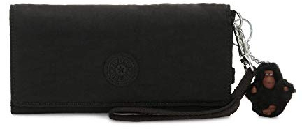 Kipling Rubi Geldbörse mit Handgelenk, groß, Schwarz