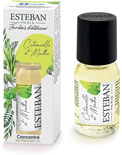 Esteban Citronelle et Menthe Citronella e Menta Concentrato Di Profumo 15 ml
