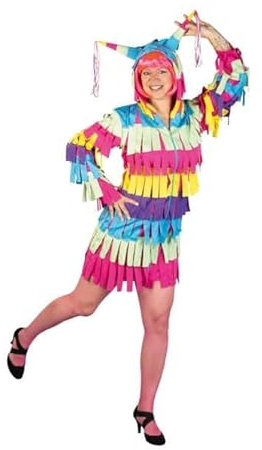 mica Festival Kostüm - Pinata Frau - für Erwachsene - Größe 36/38
