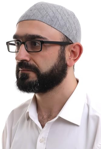 ihvan online Kufi Hüte für Herren, Taqiya, Takke, türkische muslimische Wintermützen, gewebt, Peci, islamische Gebetskullcap, islamische Geschenke