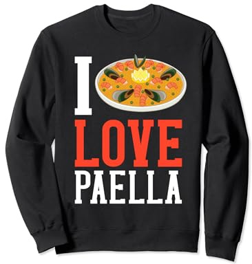 Paella Spain Valenciana Pan Spanish Food Sweatshirt