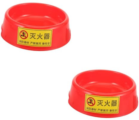UKCOCO 2pcs Fire Extinguisher Floor Holder Sturdy Extinguisher Support Stand for Kitchen